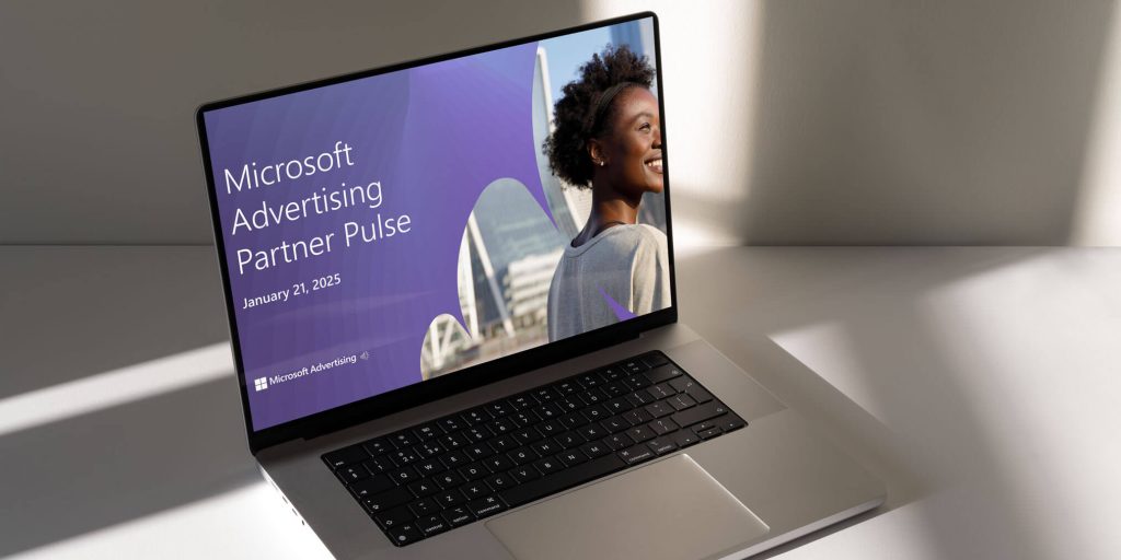 Cover do wpisu z relacją o webinarze Microsoft Advertising Partner Pulse